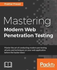 Cover Mastering Modern Web Penetration Testing (eBook, PDF)