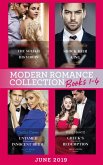 Modern Romance June 2019 Books 1-4: The Sheikh Crowns His Virgin (Billionaires at the Altar) / Greek's Baby of Redemption / Shock Heir for the King / Untamed Billionaire's Innocent Bride (eBook, ePUB)