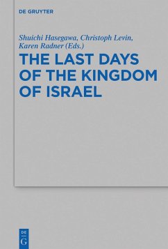 Cover The Last Days of the Kingdom of Israel (eBook, ePUB)