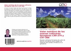 Cover Valor nutritivo de los nuevos cultivares forrajeros C99-374 y C97-366
