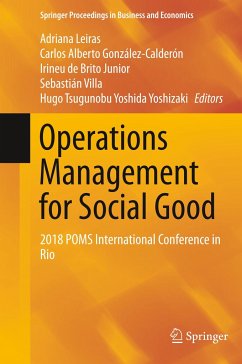 Operations Management for Social Good