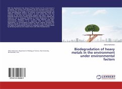Biodegradation of heavy metals in the environment under environmental factors