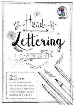 Cover URSUS Handlettering Paper, DIN A5, weiß