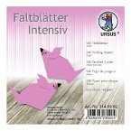 URSUS Faltblätter Intensiv, 10 x 10 cm, pink