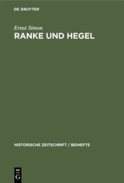Cover Ranke und Hegel