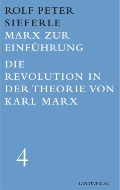 Marx zur Einführung / Die Revolution in der Theorie von Karl Marx - Sieferle, Rolf Dieter