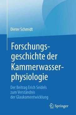 Forschungsgeschichte der Kammerwasserphysiologie (eBook, PDF) - Schmidt, Dieter