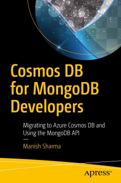 Cosmos DB for MongoDB Developers (eBook, PDF) - Sharma, Manish