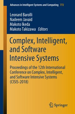 Complex, Intelligent, and Software Intensive Systems (eBook, PDF)