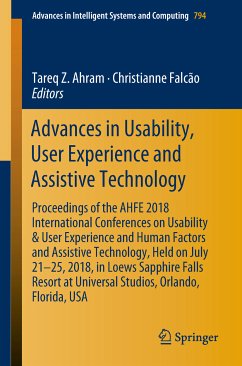 Advances in Usability, User Experience and Assistive Technology (eBook, PDF)