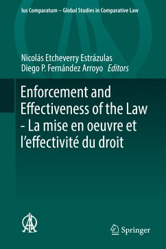 Enforcement and Effectiveness of the Law - La mise en oeuvre et l’effectivité du droit (eBook, PDF)