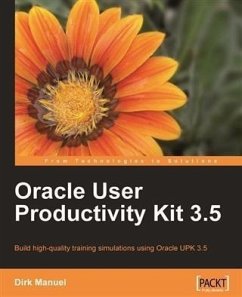 Oracle User Productivity Kit 3.5 (eBook, PDF) - Manuel, Dirk