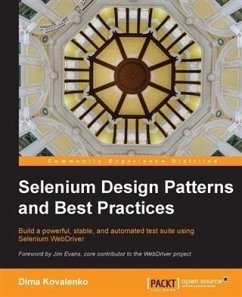 Selenium Design Patterns and Best Practices (eBook, PDF) - Kovalenko, Dima