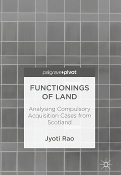 Functionings of Land (eBook, PDF) - Rao, Jyoti