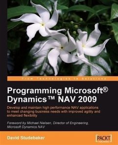 Programming Microsoft(R) Dynamics(TM) NAV 2009 (eBook, PDF) - Studebaker, David