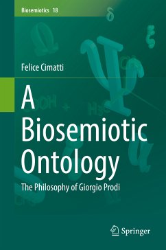 A Biosemiotic Ontology (eBook, PDF) - Cimatti, Felice