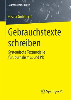 Gebrauchstexte schreiben (eBook, PDF) - Goblirsch, Gisela