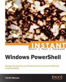 Instant Windows PowerShell (eBook, PDF)