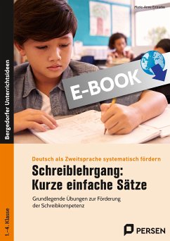 Schreiblehrgang: Kurze einfache Sätze (eBook, PDF) - Entradas, Marie-Anne