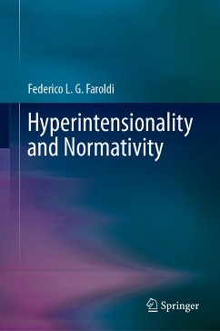 Hyperintensionality and Normativity (eBook, PDF) - Faroldi, Federico L. G.