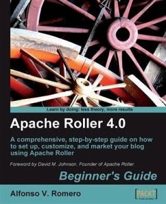 Cover Apache Roller 4.0 Beginner's Guide (eBook, PDF)