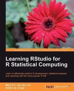 Learning RStudio for R Statistical Computing (eBook, PDF) - Loo, Mark P. J. Van Der