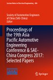 Proceedings of the 19th Asia Pacific Automotive Engineering Conference & SAE-China Congress 2017: Selected Papers (eBook, PDF)