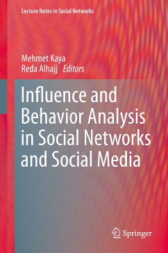 Influence and Behavior Analysis in Social Networks and Social Media (eBook, PDF)