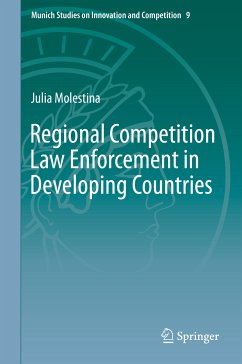 Regional Competition Law Enforcement in Developing Countries (eBook, PDF) - Molestina, Julia