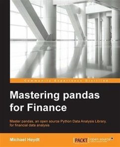 Cover Mastering pandas for Finance (eBook, PDF)
