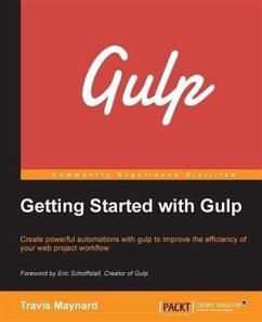 Getting Started with Gulp (eBook, PDF) - Maynard, Travis