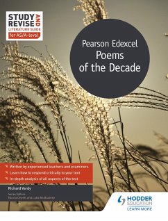 Study and Revise Literature Guide for AS/A-level: Pearson Edexcel Poems of the Decade (eBook, ePUB) - Vardy, Richard
