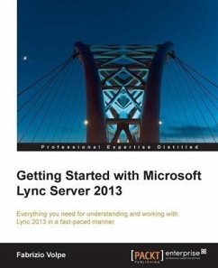 Cover Getting Started with Microsoft Lync Server 2013 (eBook, PDF)