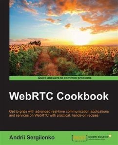 Cover WebRTC Cookbook (eBook, PDF)