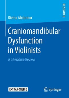 Craniomandibular Dysfunction in Violinists (eBook, PDF) - Abdunnur, Riema