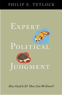 Expert Political Judgment (eBook, PDF) - Tetlock, Philip E.