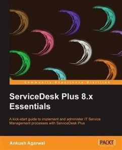 Cover ServiceDesk Plus 8.x Essentials (eBook, PDF)