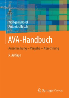 AVA-Handbuch (eBook, PDF) - Rösel, Wolfgang; Busch, Antonius