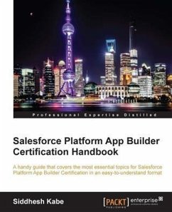 Cover Salesforce Platform App Builder Certification Handbook (eBook, PDF)