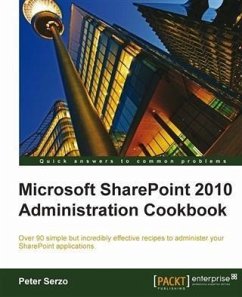 Cover Microsoft SharePoint 2010 Administration Cookbook (eBook, PDF)