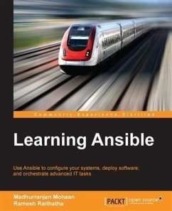 Learning Ansible (eBook, PDF) - Mohaan, Madhurranjan