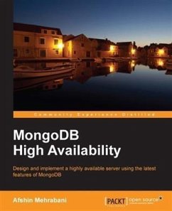 Cover MongoDB High Availability (eBook, PDF)