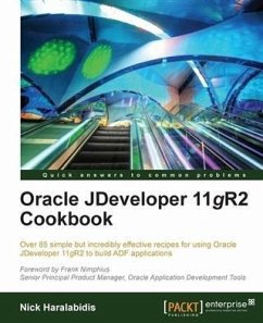 Cover Oracle JDeveloper 11gR2 Cookbook (eBook, PDF)