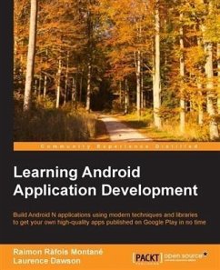 Learning Android Application Development (eBook, PDF) - Montane, Raimon Rafols