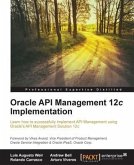Oracle API Management 12c Implementation (eBook, PDF)