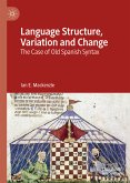Language Structure, Variation and Change (eBook, PDF)