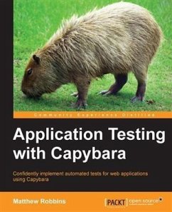 Cover Application Testing with Capybara (eBook, PDF)