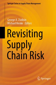 Revisiting Supply Chain Risk (eBook, PDF)