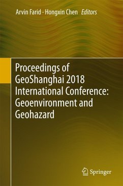 Cover Proceedings of GeoShanghai 2018 International Conference: Geoenvironment and Geohazard (eBook, PDF)