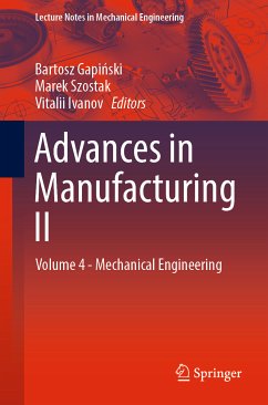 Advances in Manufacturing II (eBook, PDF)